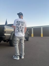 Image 3 of White/NothingButTheBlood(BackPrint)