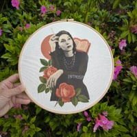 Image 1 of Bastidor collage bordado Clarice Lispector 
