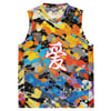 ZEN EXP - Japanese Kanji Recycled unisex basketball jersey