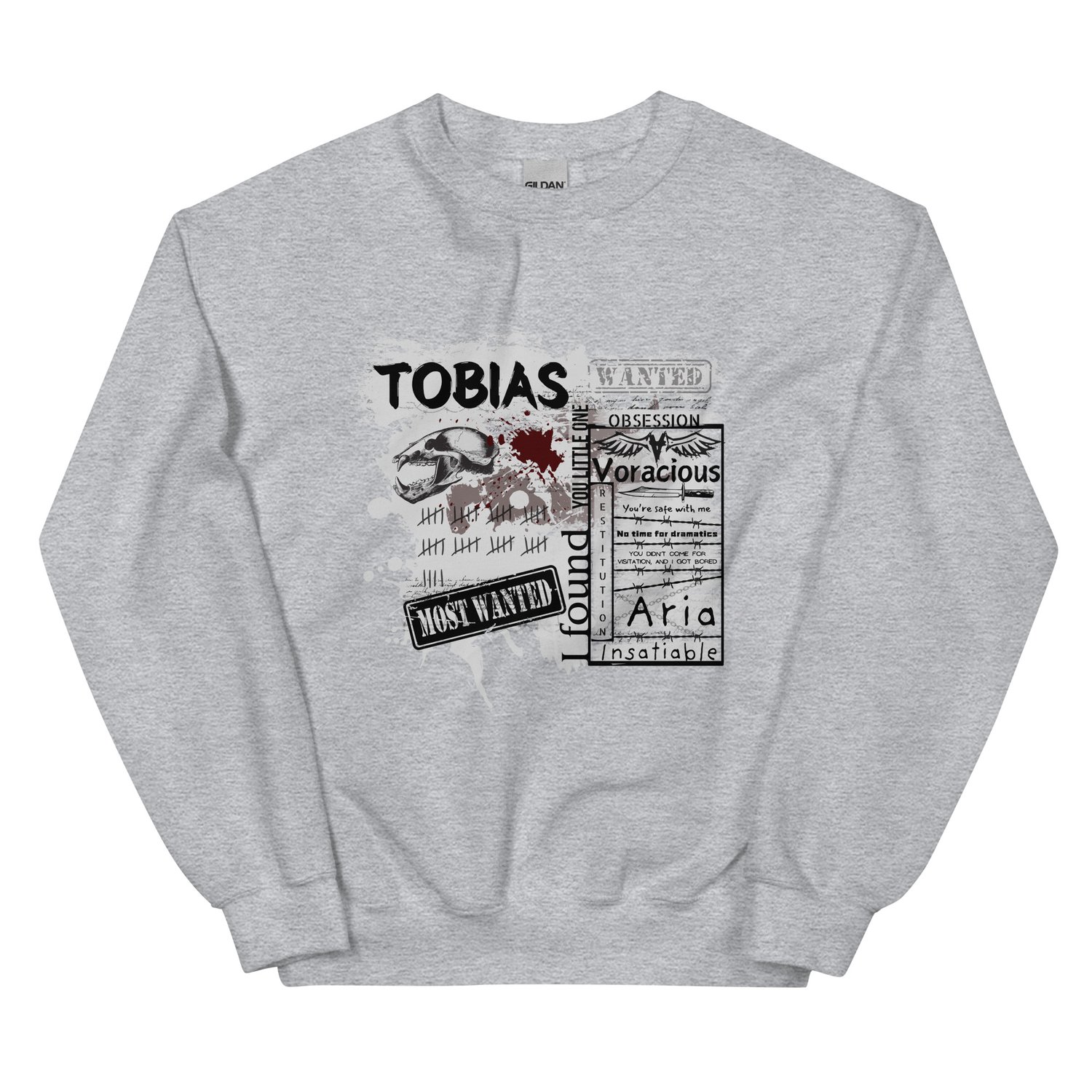 Image of Officially licensed Tobias Unisex Sweatshirt