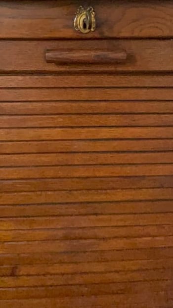 Antique Tambour Chest