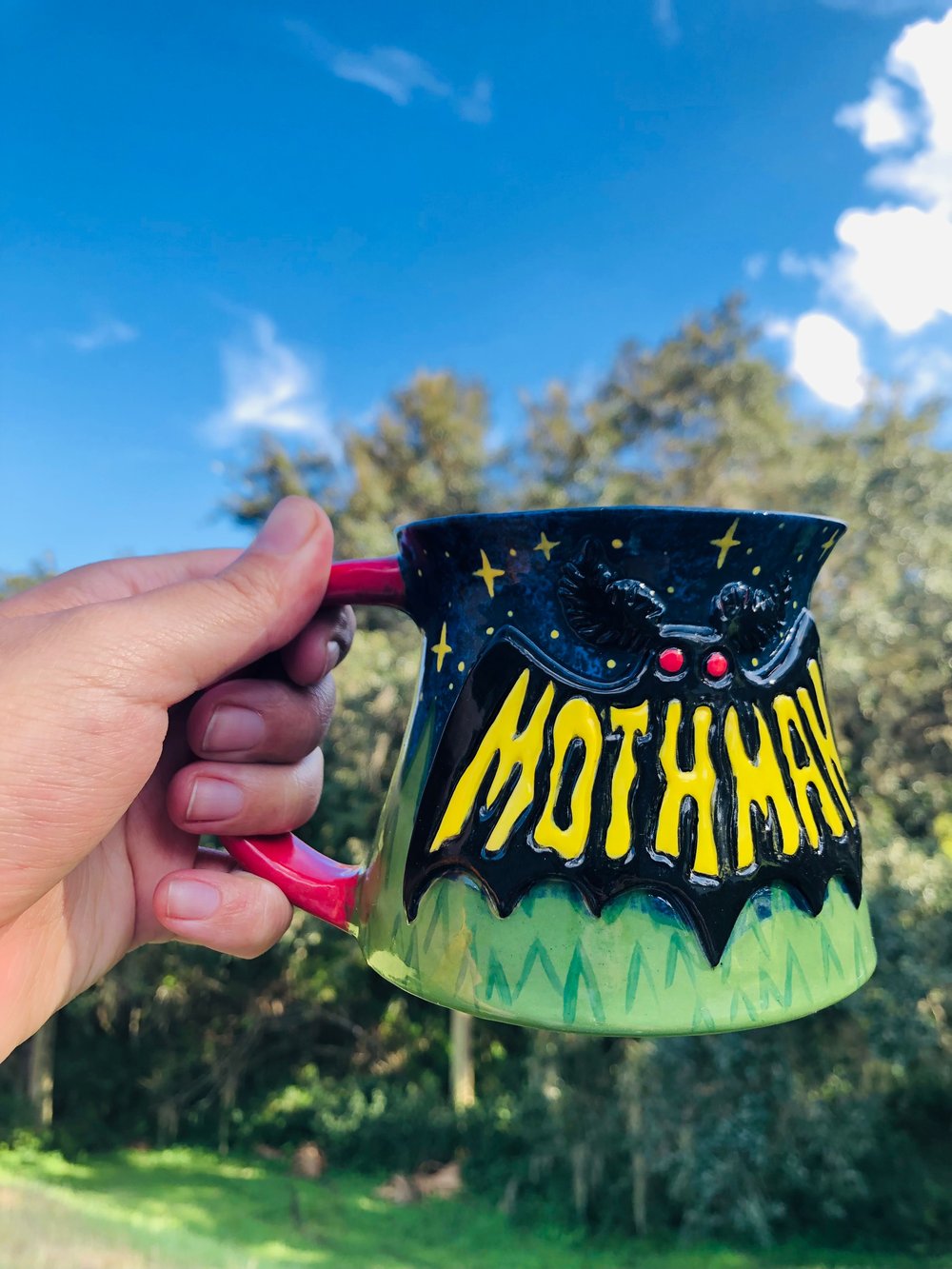 Image of Mothman mug Pre order