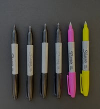 Dried up Sharpies 