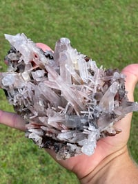 Image 8 of Specularite Quartz Points Cluster #1784