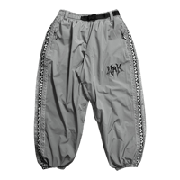 Image 1 of Grey Aztec Parachute Pant