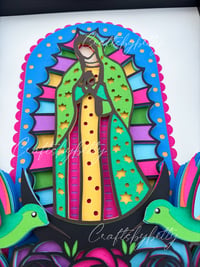 Image 3 of Virgen de Guadalupe Multi-Layered SVG/ARCHIVO DIGITAL