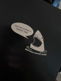 Image 2 of Emotion Support Shark Notebook IMPERFECT