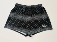 AS26SP Ladies Bandana Shorts Black