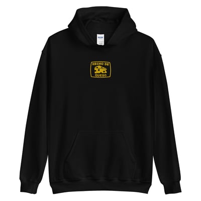 Image of HECHO DE QUESO HOODIE (EMBROIDERED)