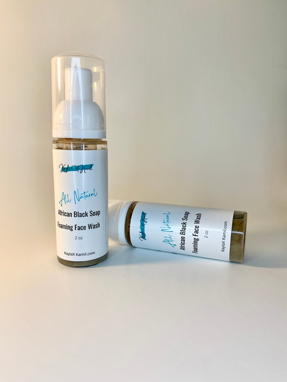 Image of Black African Soap Foaming Face Wash