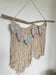 Image of Macrame Feathers Wall Hanging