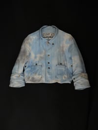 Image 2 of (XL) Cloud-Dye Snap Crop Jacket