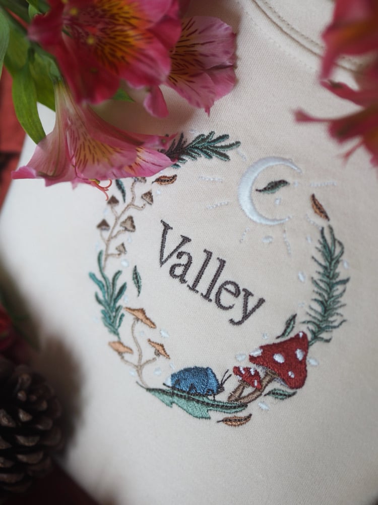 Image of It's Night Time In The Forest - Natural Short Sleeve Tee