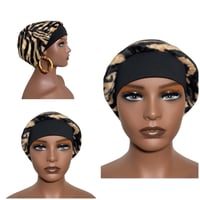 *SATIN LINING* Beanie Cap- Amara