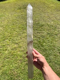 Image 1 of Large Smoky Quartz Generator With Rainbows Statement Piece #1367