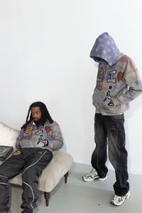 I❤️MATTA CAMO ZIP UP HAND PAINTED 