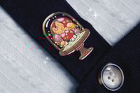 Image 14 of Skellekat and Pumpkat terrarium pins