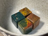 Ocean jasper cubes 
