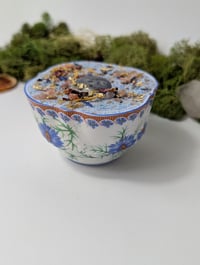Image 3 of Blue Floral Tea Cup