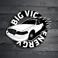 Image 2 of Big Vic Energy Vinyl Sticker 20 Pack