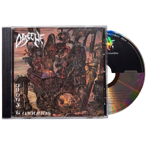 Obscene - "Agony & Wounds" CD