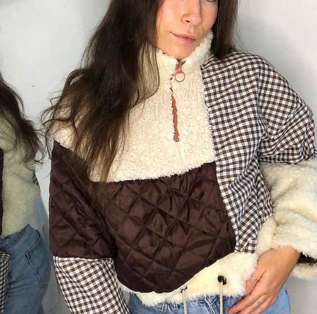 Sustainable Patchwork Jumper