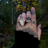 Image 2 of Montana Agate Ring~6.5-7.5