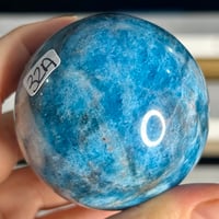 Image 2 of Blue Apatite Sphere (32A)