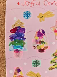 Image 3 of  Christmas sticker sheet