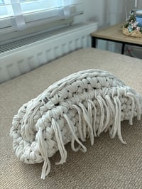 Image 3 of Cove fringed clutch🥥🐚🤎