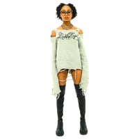 Image 1 of RAGESTAR BONDAGE SHIRT SILVER