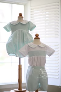 Image 5 of ELH x Manolitas Boy's Mint Garden Collection