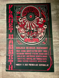 Planet Mammoth 2023 Black ,Red,and Cream Main Flag