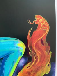 Image 3 of Snake Worship 12x12” Print