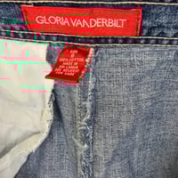Image 7 of Gloria Vanderbilt Denim Button Front Maxi Skirt - Size 8 