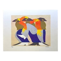 Image 1 of “PUSH N SHOVE” riso print