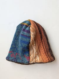 Image 4 of Upcycled Reversible Brown 3D knit