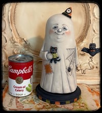 Image 3 of Grant the happy Halloween ghost folk art character 