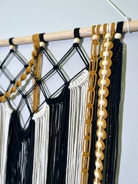 Image 4 of Gold Digger - Macrame Wall Hanging (large)