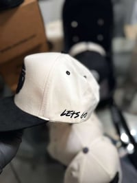 Image 3 of San Diego Soccer Hat (White/Black)