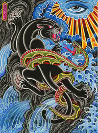 Image 8 of Tattoo print set, 10 sheets 11”x14”