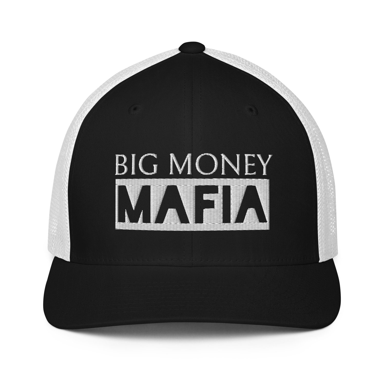 Image of Big Money Mafia (Statement) Closed-back trucker cap