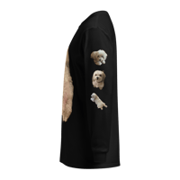 Image 3 of “Lady” Long-sleeve Comfort Colors t-shirt 