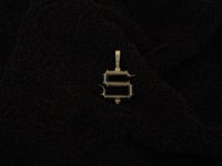 Image 2 of “Mighty S Sign” by FLAKS 32G in 10k gold