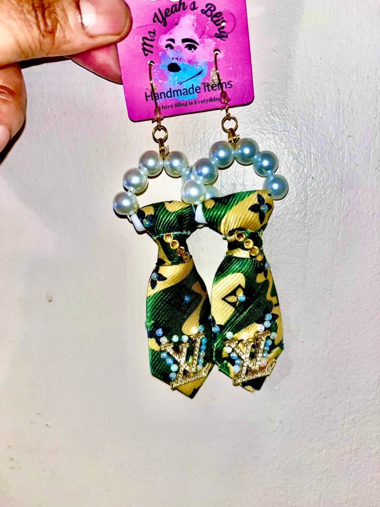 Image of  Camouflage LV Tie set