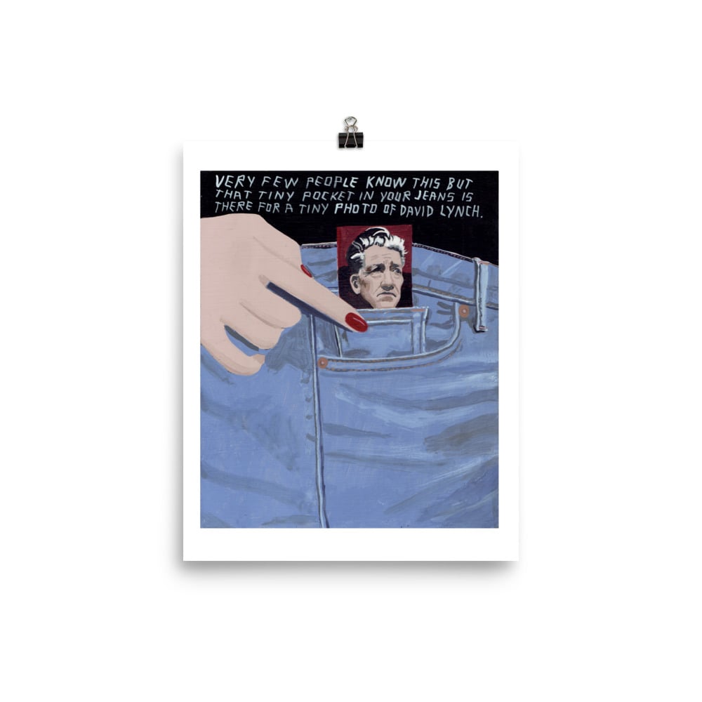 Image of TINY POCKET JEANS POSTER