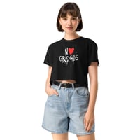 Image 2 of Women’s No Grudges crop top