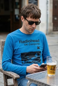 Image 2 of Camiseta M/L Radiohead (Ok Computer)