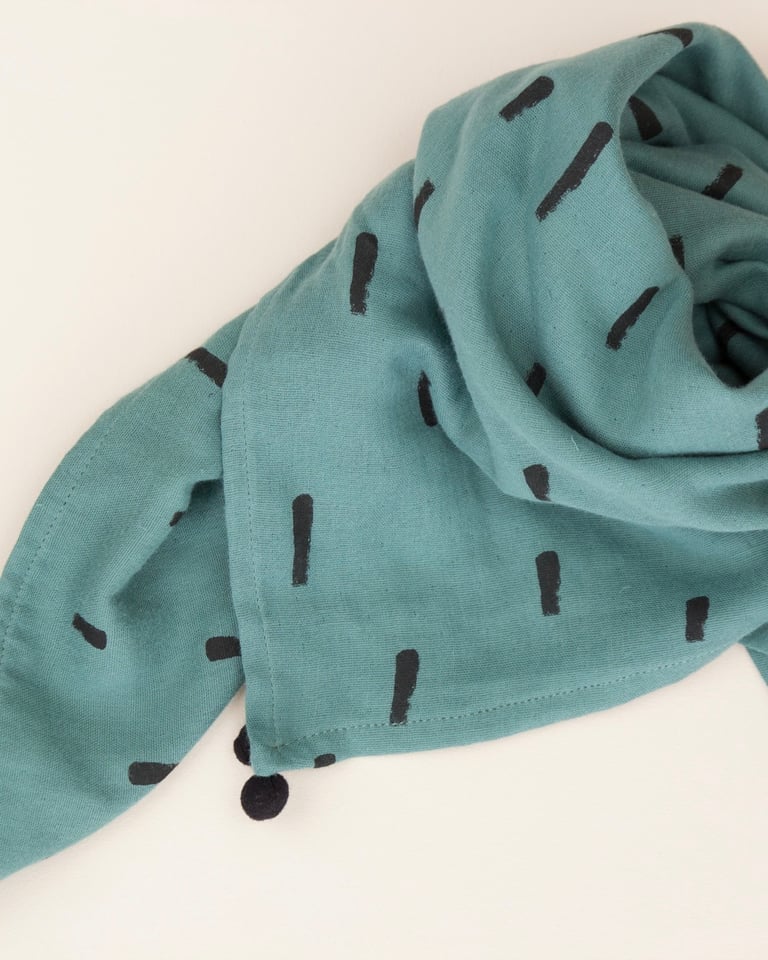 LANGE - FOULARD vert Image 2