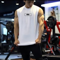 Image 2 of PRE-ORDER: White Box Logo Tank Top